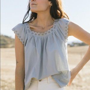 The Great Eyelet Keepsake Tank - NWT